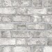 Rustic Gray Brick Wallpaper - French Country Cottage, Distressed Stone, Weathered Industrial, Kitchen Backsplash - By The Yard FH37517so