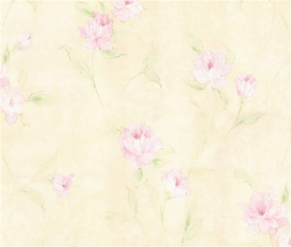 Fabric Texture Light Yellow Wallpaper CU25955 by Patton Norwall Wallpaper