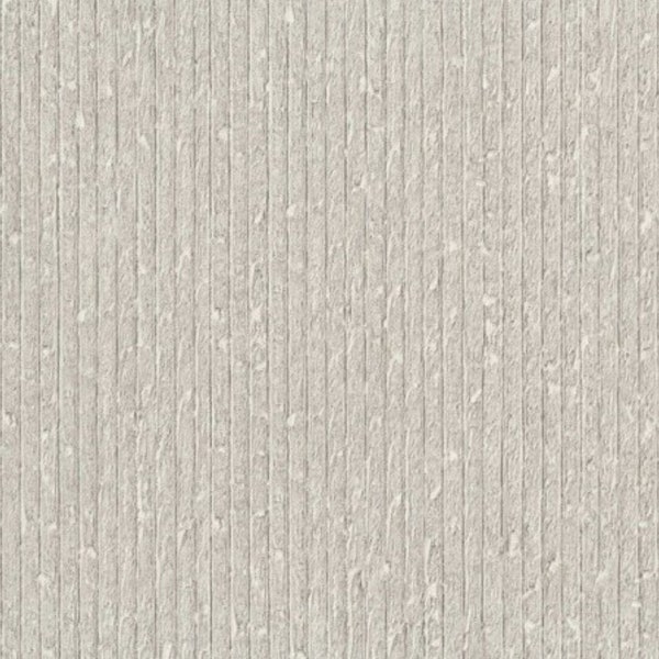 Rugged Faux Texture Stripe Wallpaper - Taupe Weathered Fabric Panel, Cream Coastal Cottage, Neutral Masculine Accent - 12x9" Sample 35301so