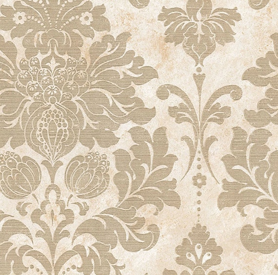 Royal Pattern PVC Damask Pattern Wallpapers, Size: 57 Sqft at Rs 1200/roll  in New Delhi