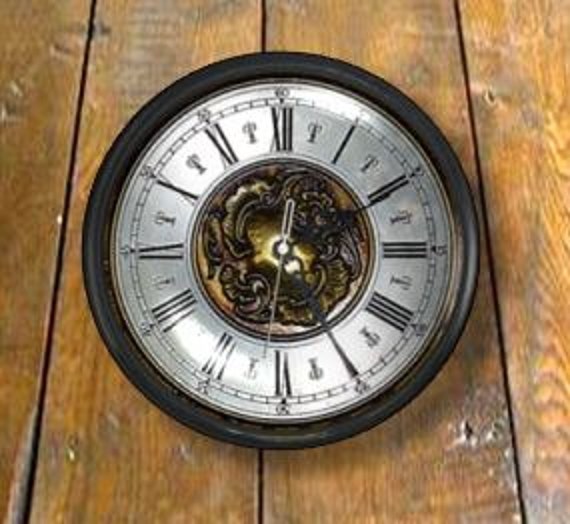 Antique Clock Face Dresser Drawer Knob Steampunk Cabinet Etsy
