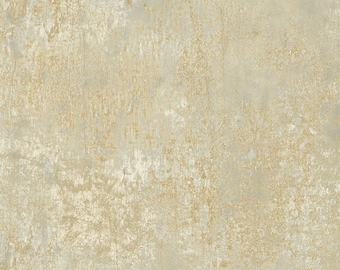 Weathered Venetian Crackle Plaster Wallpaper, Rustic Distressed Paint Accent, Faded Peeling Old Stucco Faux Texture - 12x9" Sample LL36200so