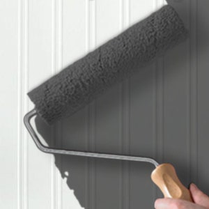Textured Paintable Beadboard Wallpaper Country Cottage - Etsy