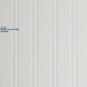 Textured Paintable Beadboard Wallpaper, Country Cottage Wainscotting ...
