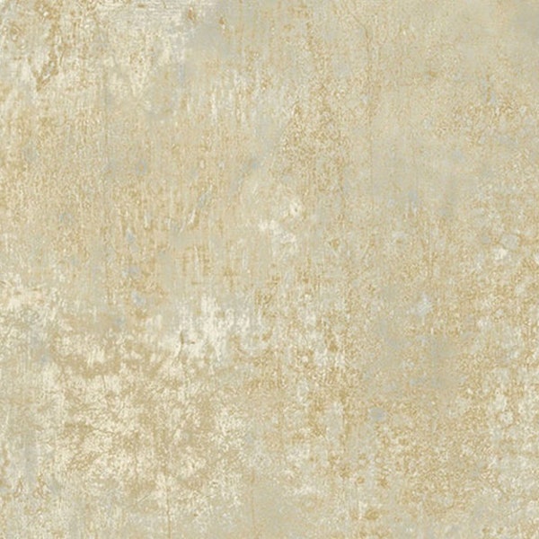 Rustic Weathered Wallpaper, Chippy Distressed Paint, Shabby Cottage, Chic Modern Industrial, Tan, Beige, Gold, Gray - By The Yard LL36200so