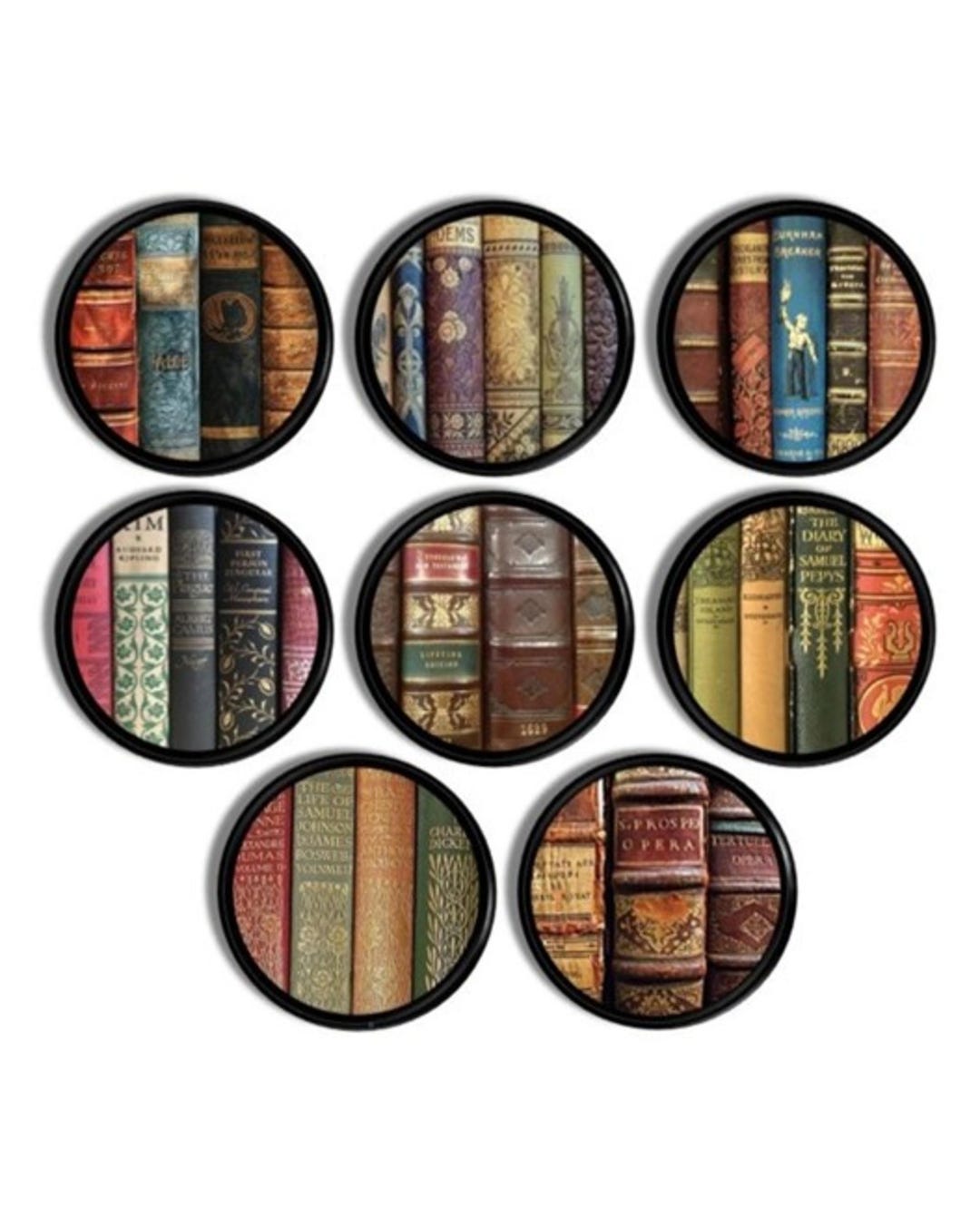Curated visual reference: Picture Idea: Vintage Book Cabinet Knobs Literary Drawer Pulls Rustic Antique