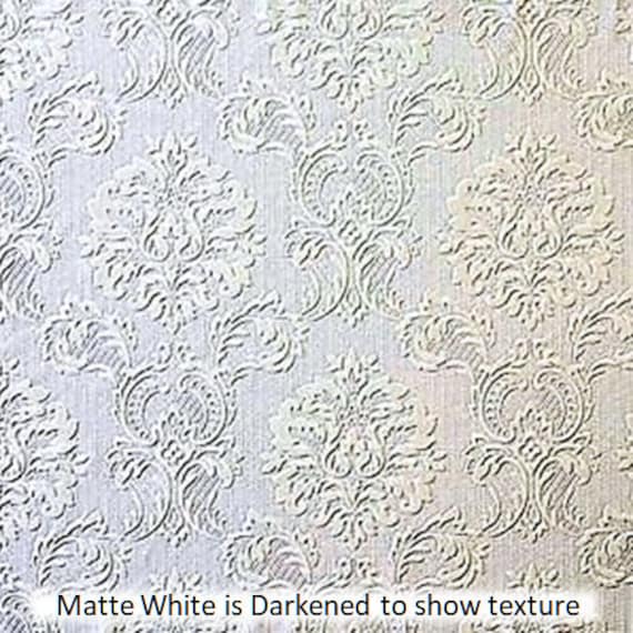 Regal Medallion Damask 12x9 Sample F497-32808so Old French Country Décor Paintable Textured Wallpaper Vintage Chic Victorian Damascene