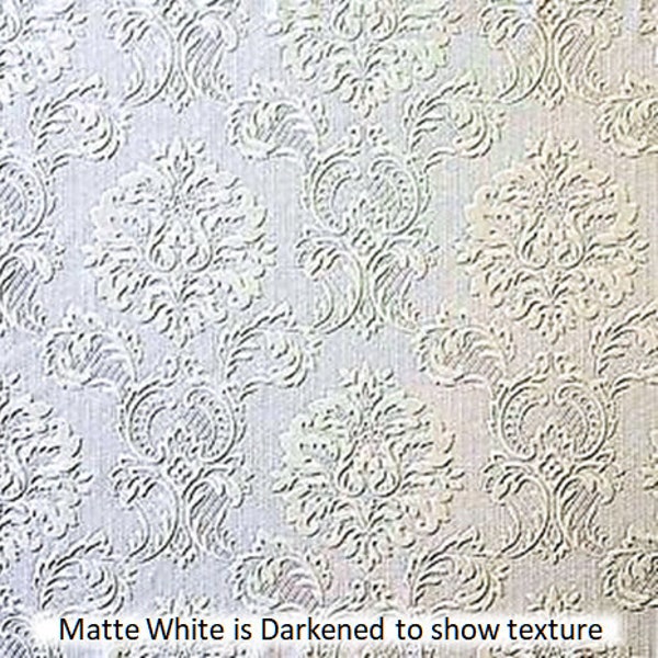 Paintable Damask Wallpaper, Regal Medallion Texture, Chic Country French Damascene, Early American Victorian - By The Yard F497-32808so
