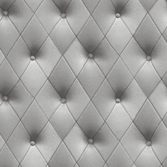 Faux Tufted Leather Wallpaper Modern Masculine Bathroom Diamond Texture Mancave Wall Mural Unique Mens Bedroom By The Yard Ll29571so