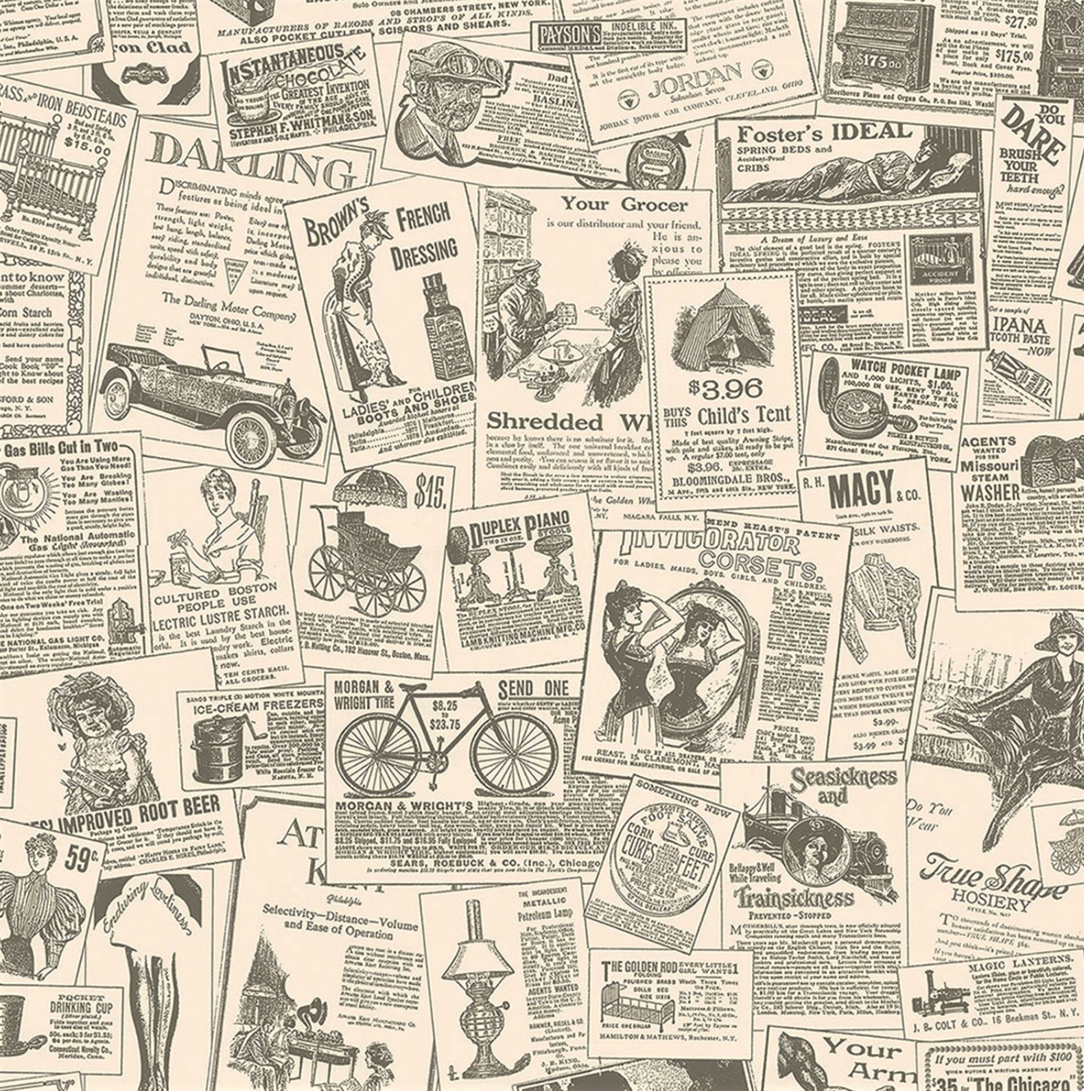 Univocean 3D Vintage Newspaper Ads Peel and Stick Home Wallpaper, PVC Self  Adhesive Wall Decor for Living Room, Hall, Restaurant (1000 x 45 cm,  Multicolour) : Amazon.in: Home Improvement