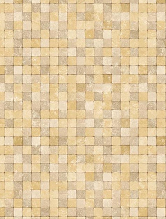 Mosaic Tile Wallpaper Geometric Square, Mosaic Tile Wallpaper
