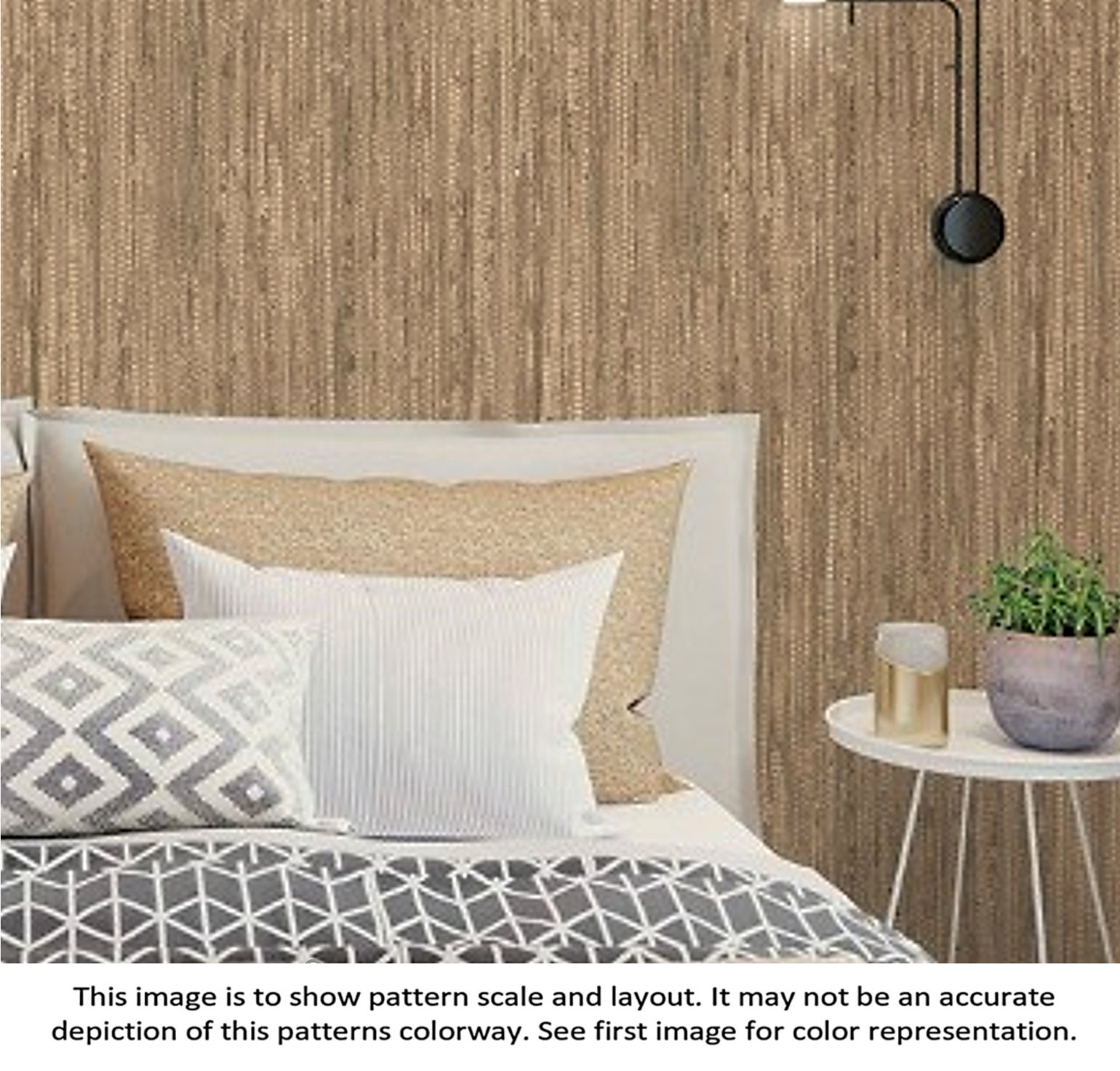 Distressed Painted Grasscloth Wallpaper Rugged Course Faux Etsy Canada