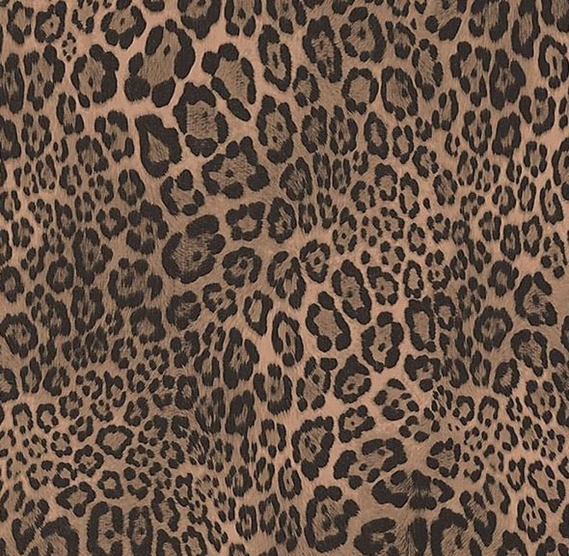 Black Brown Cheetah Pelt Wallpaper Safari Jungle Animal - Etsy