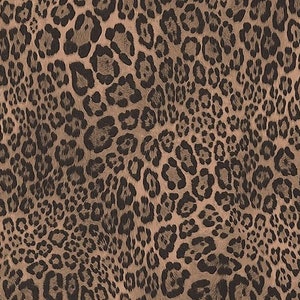 Black Brown Cheetah Pelt Wallpaper - Safari Jungle Animal Skin, Leopard Fur, Sexy Copper Cat Print, Teen Girl Bedroom - By The Yard G67461