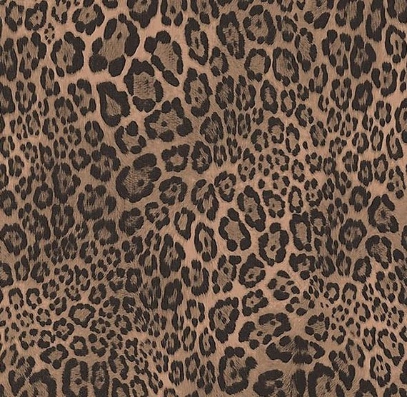 Black Brown Cheetah Pelt Wallpaper Safari Jungle Animal Skin, Leopard Fur,  Sexy Copper Cat Print, Teen Girl Bedroom by the Yard G67461 -  Denmark