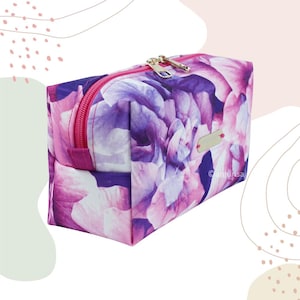 Boxy Beauty Pouch Sewing Pattern: 5 Sizes, Beginner-Friendly (PDF Pattern Collection)