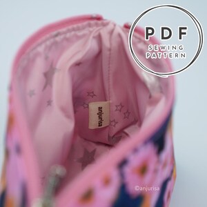 Pouch Pdf Pattern Classic Pouch Sewing Pattern: 5 Sizes, Beginner Friendly (PDF Pattern ...