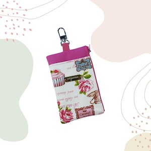 Reca Pouch Sewing Pattern: Zippered Coin Purse Template (PDF Pattern) - 3 Sizes