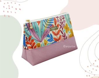 Classic Duo Pouch DIY Sewing Guide - Step-by-Step Templates for Handmade Small Pouches
