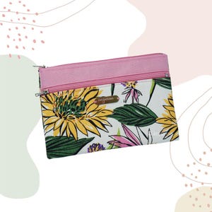 Mönster för sömnad av påse med dubbel dragkedja: Nybörjarvänlig PDF-mall (5 storlekar)