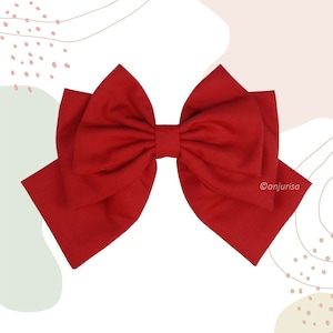 Three Layered Bow Sewing Pattern - The Ultimate Hair Bow Sewing Guide - Instant Download Premium PDF Pattern Collection - DIY Bows Template