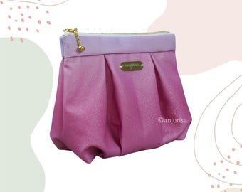 Molde para Bolsa Ruchelle: Design Plissado Estruturado (Molde em PDF)