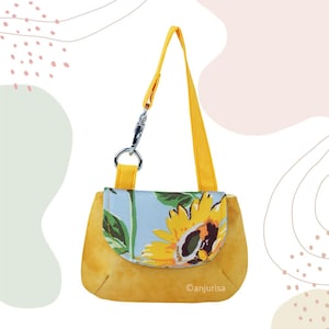 Mira Pouch Sewing Pattern: Keychain Mini Bag PDF Template
