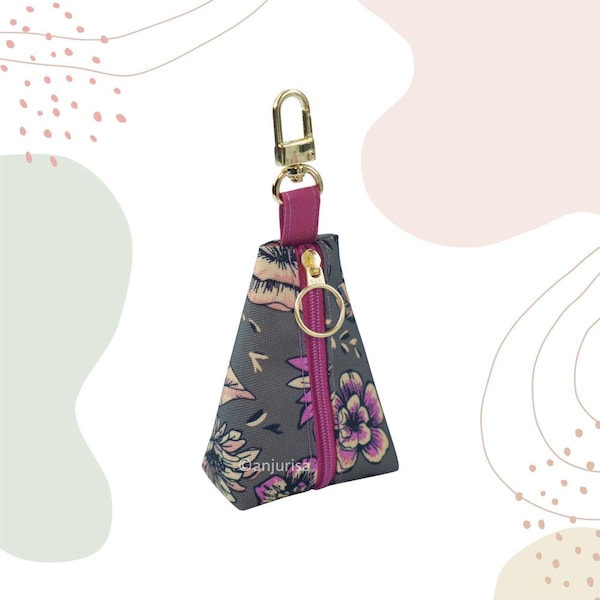 Patrón de costura para la bolsa Delia: proyecto de costura para regalos DIY para crear pequeños objetos de almacenamiento cotidianos.