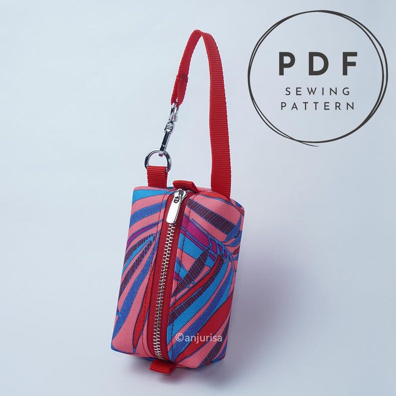 Cuby Pouch Sewing Pattern – Mini Boxy Zipper Keychain (PDF Pattern) - Etsy