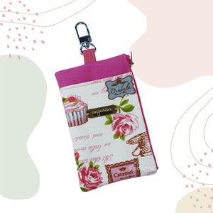 Reca Pouch Sewing Pattern: Zippered Coin Purse Template (PDF Pattern) - 3 Sizes