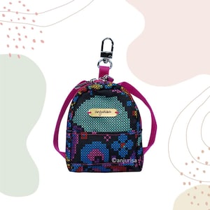 Becky Pouch Mini Backpack Sewing Pattern – 3 Sizes PDF