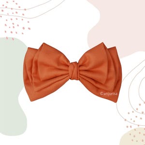 Kira Bow Sewing Pattern: DIY Hair Bow Template (PDF Download)