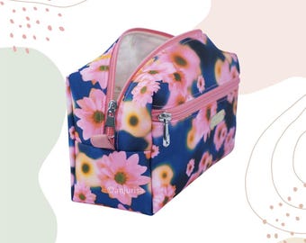 Gemi Boxy Pouch DIY Sewing Guide - Step-by-Step Templates for Boxy Dual-Zipper Pouches