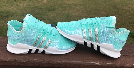 Sale today!!! Swarovski adidas Originals EQT Support ADV Primeknit Energy Aqua Women's Swarovski Blinged Adidas Shoes Sale today!!! Swarovski adidas Originals EQT Support ADV Primeknit Energy Aqua Women's Swarovski Blinged Adidas Shoes