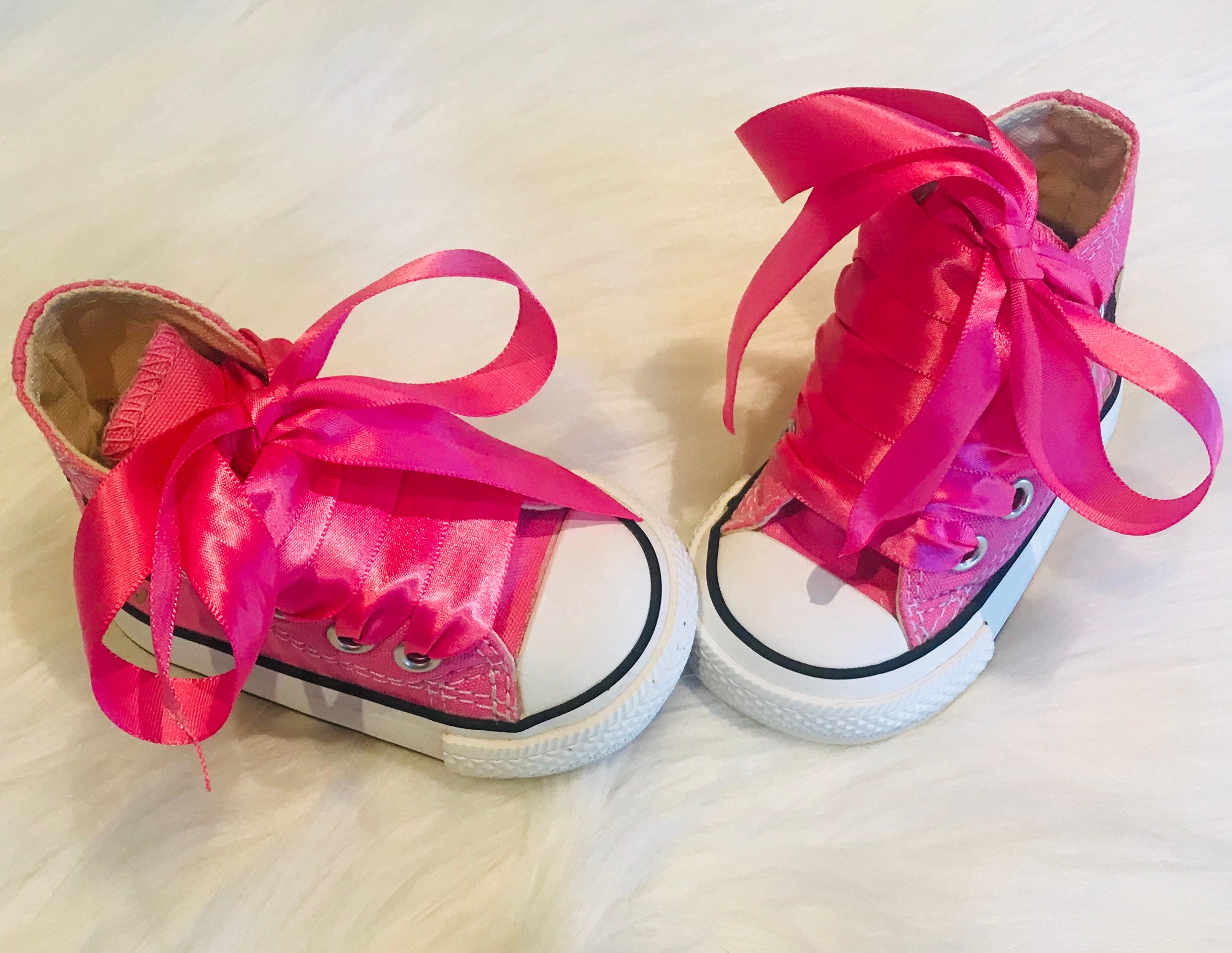 Pink Minnie Mouse Disney Inspired Crystalized High-top | Etsy