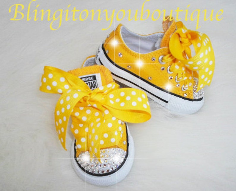 yellow chuck taylors toddler