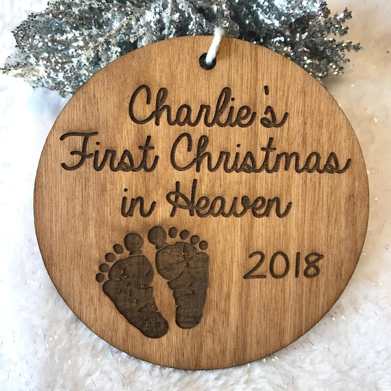 Baby First Christmas In Heaven Ornament 