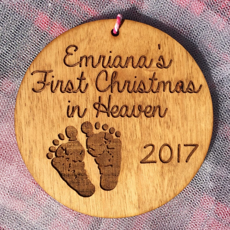 Baby First Christmas In Heaven Ornament 