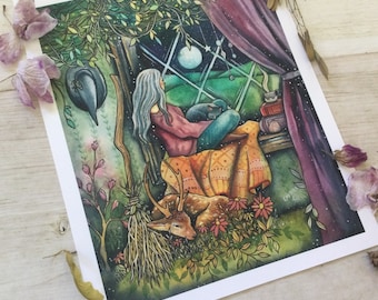 Bringing The Outside In, 8x10 iches, Print