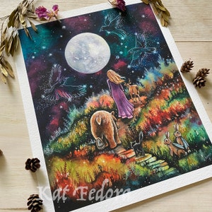 Follow Your Own Path, Print, 8x10 inches