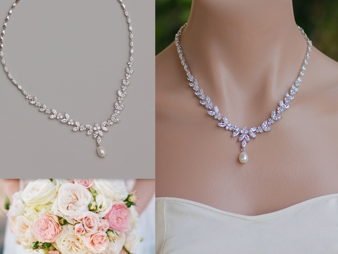 ★MIDNIGHT MOMENT.★ popping pearl necklace silver Midnight Pearl Necklace | GASPER.CO
