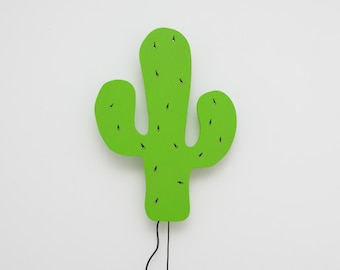 Applique murale Cactus pour chambre d’enfants