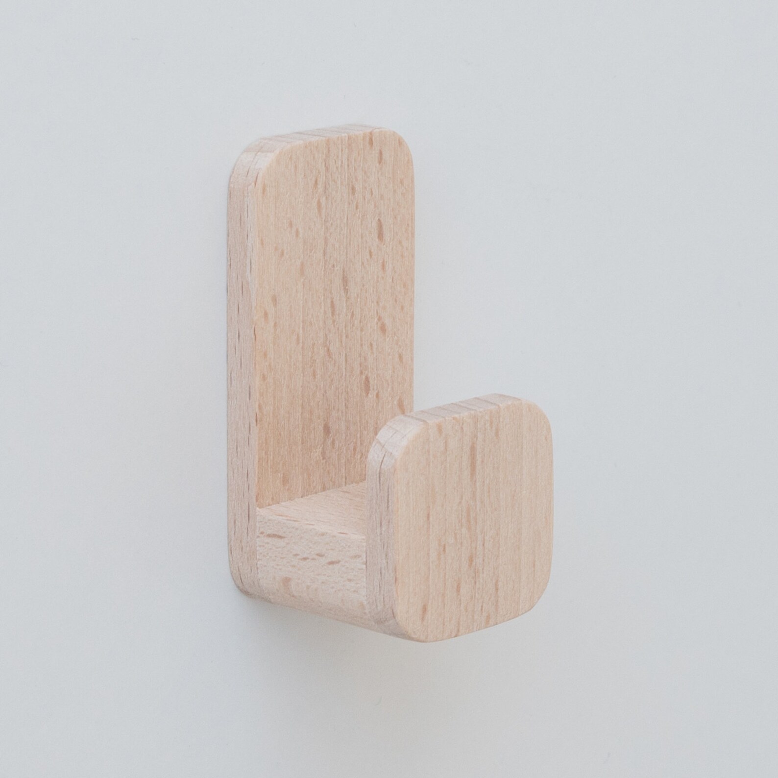 Various Wooden Wall Hooks Simple Wall Hook Wooden Coat Etsy