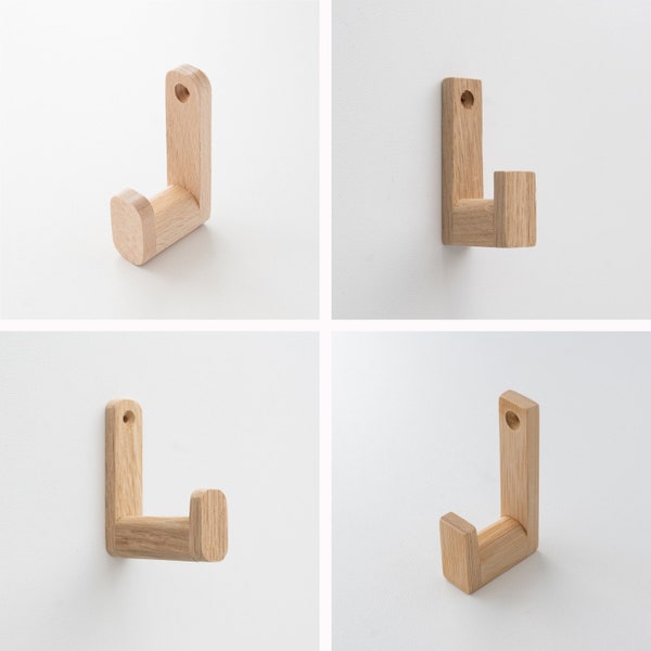 Wooden Coat Hooks - Etsy