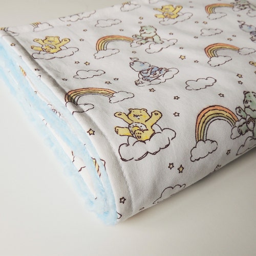LAST ONE Made to Order Care Bear Baby Blanket Care Bears Etsy