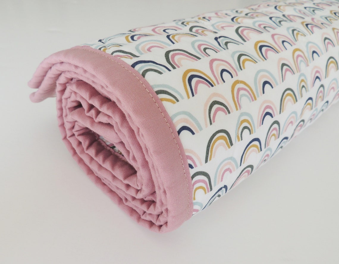 MADE TO ORDER Rainbow Quilt Rainbow Baby Quilt Whole Etsy