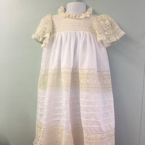 Handmade Girl's Heirloom Dress and Slip Etsy