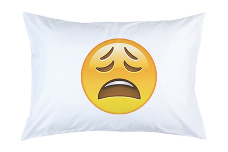 Emoji Pillow Case Face with OK gesture Emoji pillow cover Emoji gift Pillow cover Funny gift Fun bedding Pillow case emoji Gift idea