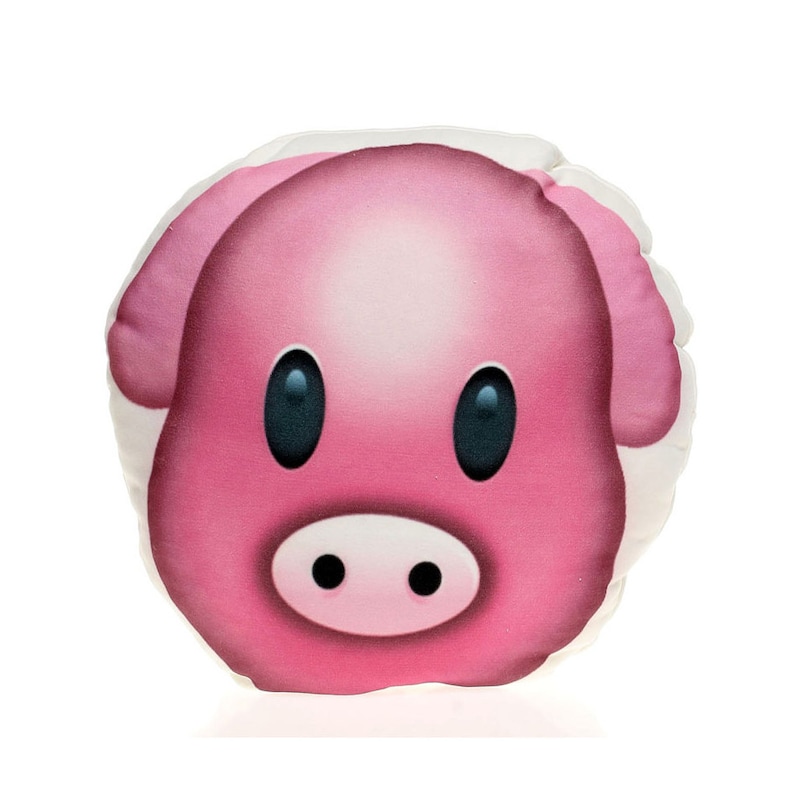 Pink Pig Face Pillow Funny Christmas Birthday Gift For Kids Decorative Bed Living Room Pillows