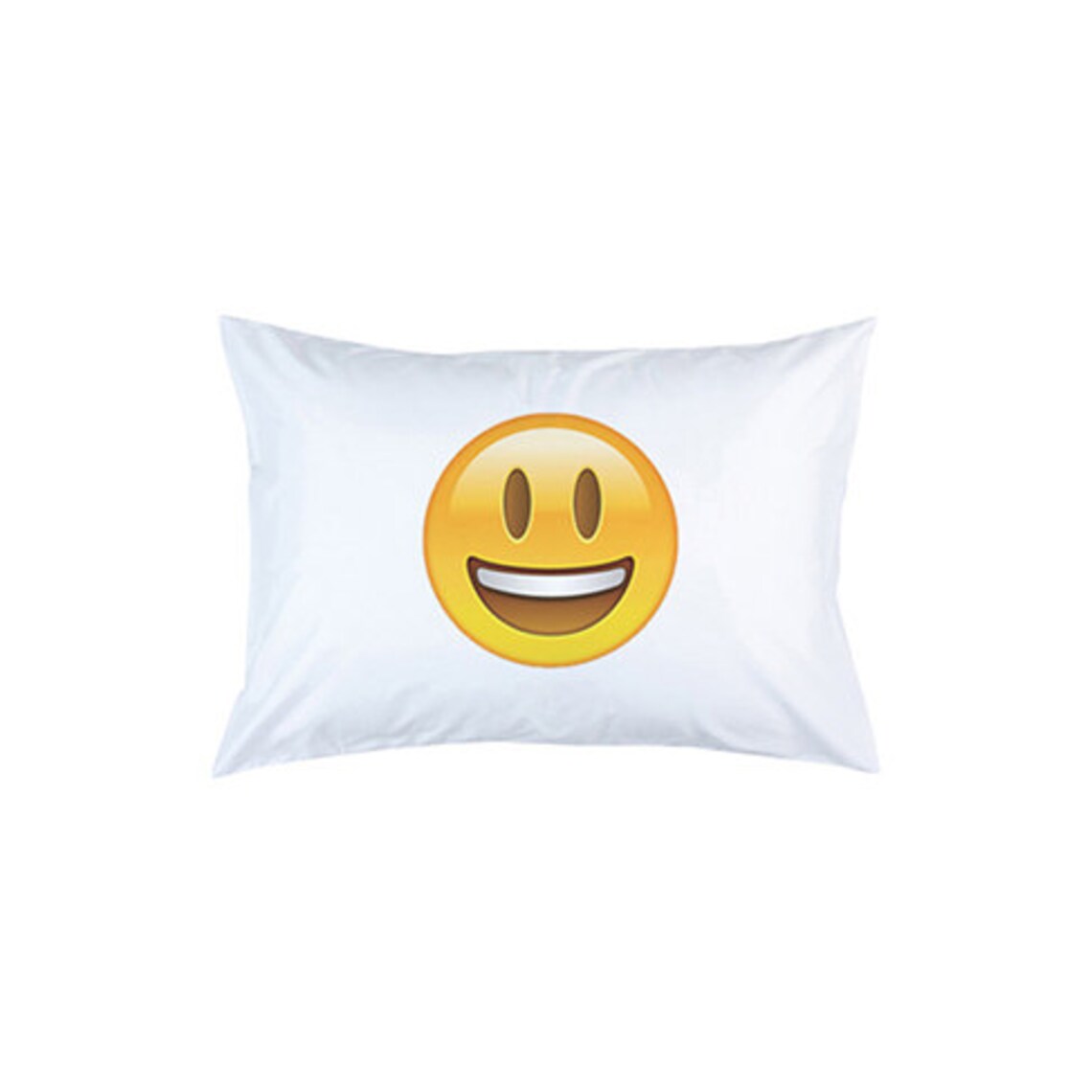 Emoji Pillow Case Smiling face Emoji Emoji pillow cover Emoji Etsy